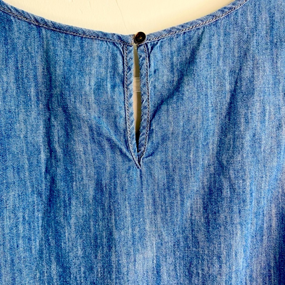 Universal Thread Light Blue Denim Tank Top - Picture 9 of 10